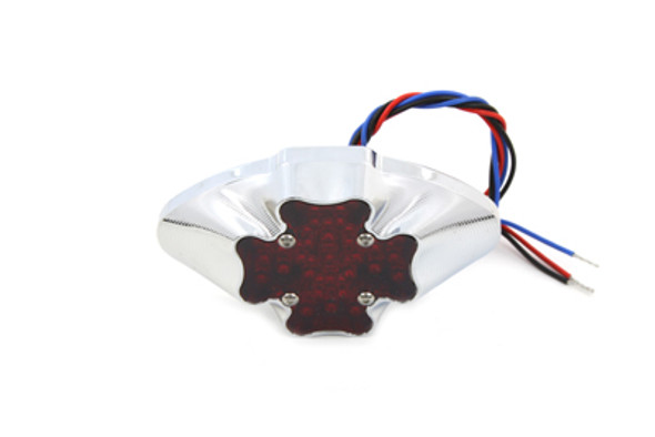 V-Twin - 33-0477 - Maltese Oval Style Tail Lamp