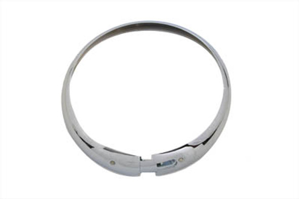 V-Twin - 33-0524 - 7 inch Headlamp Chrome Outer Rim