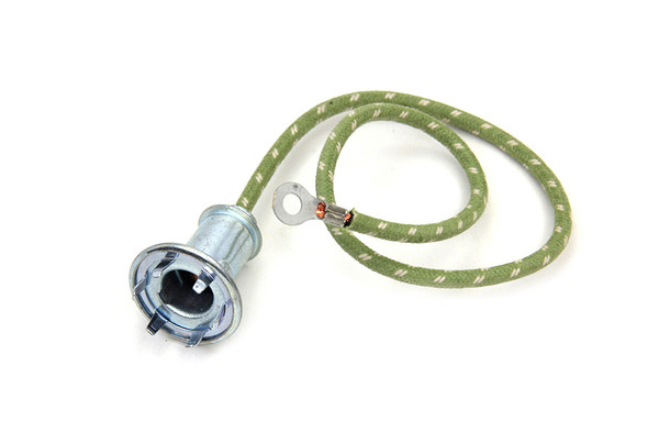 V-Twin - 33-0529 - Speedometer and Tachometer Lamp Socket - Fits 1948-1984 Harley-Davidson FL