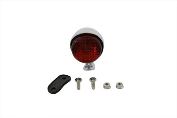 V-Twin - 33-0676 - Mini Round 12 Volt Brake and Tail Lamp