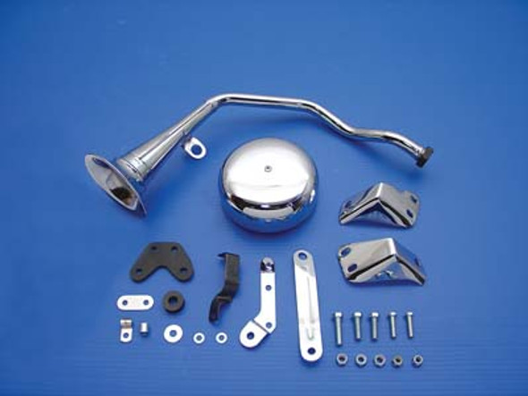 V-Twin - 33-0709 - Trumpet Style 12 Volt Horn Kit