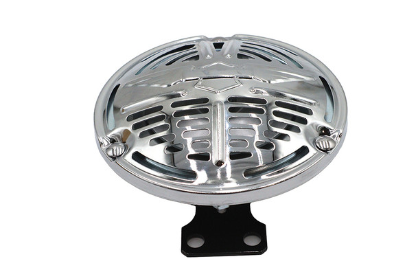 V-Twin - 33-0710 - Early Style Wing Logo 12 Volt Horn