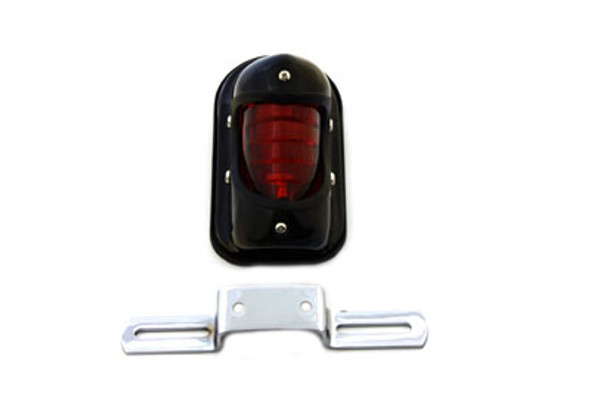 V-Twin - 33-0735 - Replica Black Beehive Tail Lamp