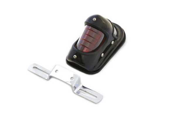 V-Twin - 33-0740 - Replica Black Beehive Style Tail Lamp