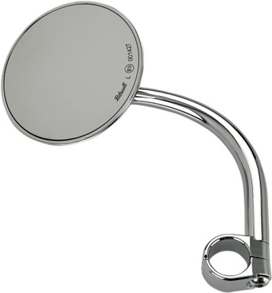  Biltwell Large Round Mirror with 7/8" Mount 