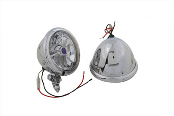 V-Twin - 33-0863 - 4-1/2 inch Tri Bar Spotlamp