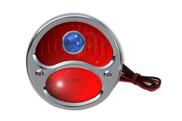 V-Twin - 33-0901 - Model A Stainless Steel Tail Lamp