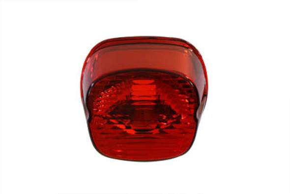 V-Twin - 33-0935 - Tail Lamp Lens Laydown Style Red