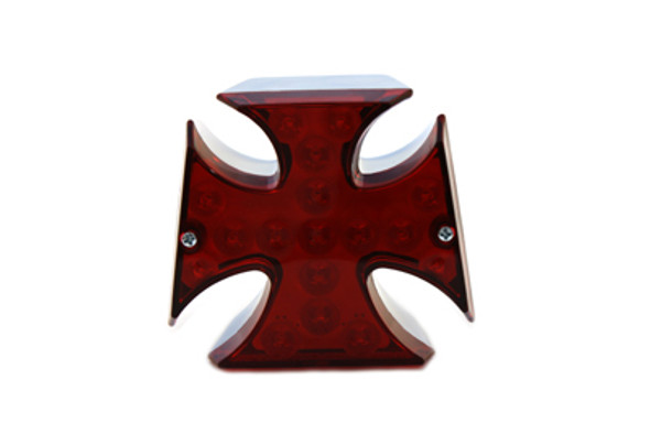 V-Twin - 33-0965 - Maltese LED Tail Lamp with Red Lens