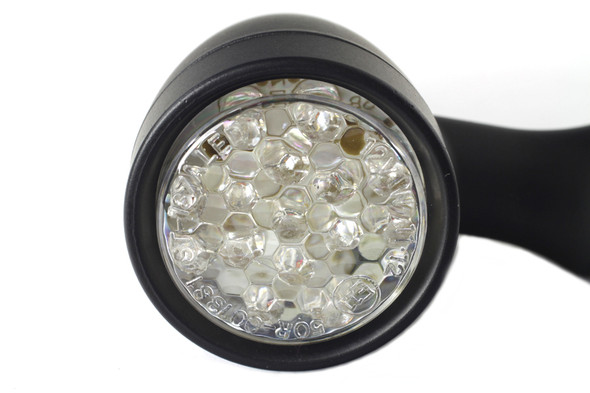 V-Twin - 33-1009 - LED Bullet Marker Lamp Set Black