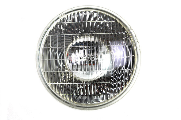 V-Twin - 33-1032 - 7 inch Replica Cycle Beam 12 Volt Bulb