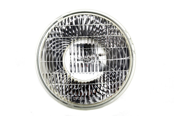 V-Twin - 33-1032 - 7 inch Replica Cycle Beam 12 Volt Bulb