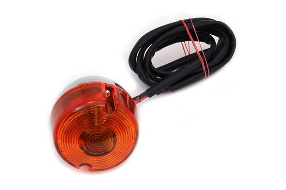 V-Twin - 33-1048 - Dual Filament Turn Signal Chrome