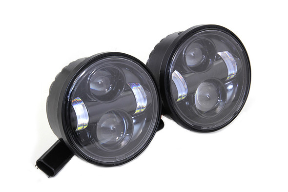 V-Twin - 33-1102 - 4-1/2 inch LED Headlamp Unit Set