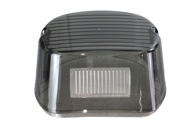 V-Twin - 33-1156 - Tail Lamp Lens Laydown Horizontal Slim Style Smoke