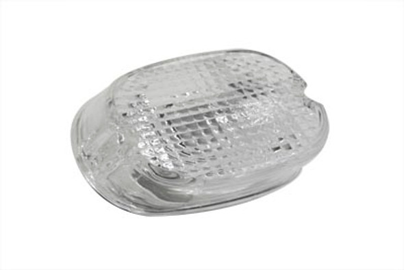 V-Twin - 33-1161 - Tail Lamp Lens Laydown Style Clear