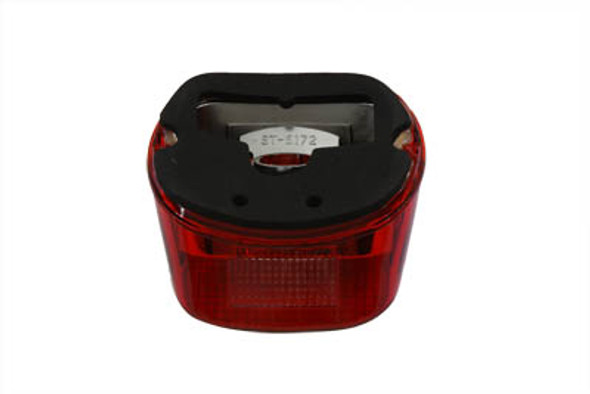 V-Twin - 33-1164 - Tail Lamp Lens Laydown Style Red