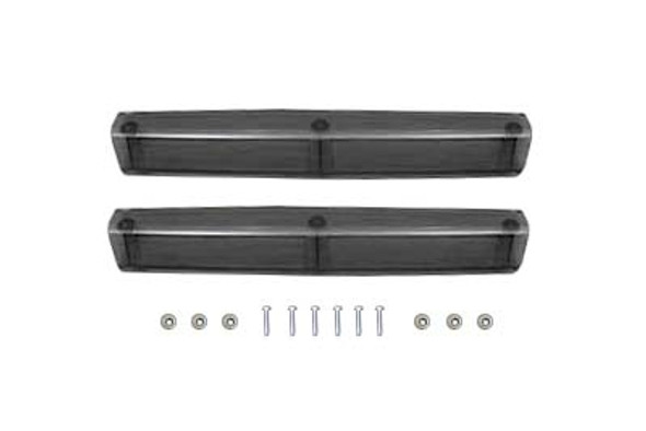 V-Twin - 33-1202 - Tour Pak Side Smoked Marker Lamp Lens Set