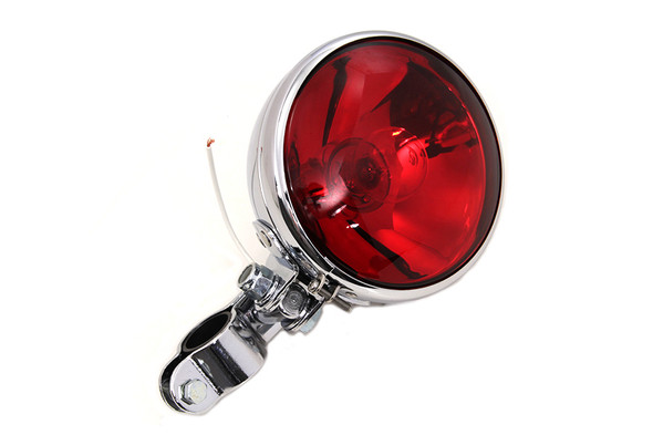 V-Twin - 33-1420 - Chrome Spotlamp Assembly with Bulb