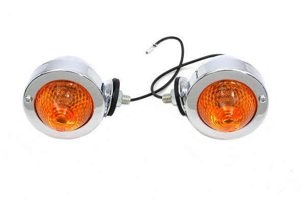 V-Twin - 33-1431 - Bullet Marker Lamp Set