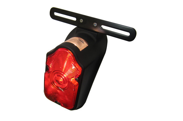 V-Twin - 33-1473 - Black Tombstone Tail Lamp Assembly