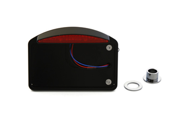 V-Twin - 33-1525 - Black LED Slice Style Tail Lamp Assembly