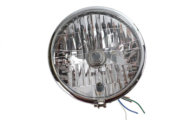 V-Twin - 33-1539 - Spring Fork Style Headlamp Assembly Chrome