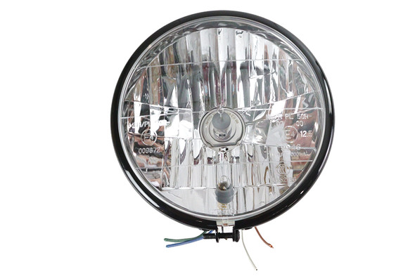 V-Twin - 33-1540 - Spring Fork Style Headlamp Assembly Black