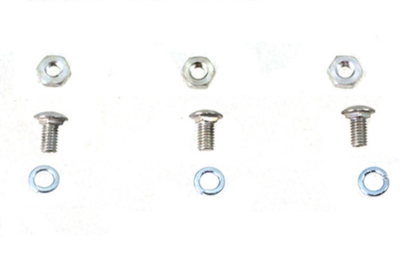 V-Twin - 33-1564 - Horn  Carriage Bolt Set Cadmium