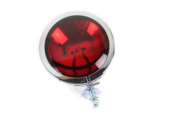 V-Twin - 33-1682 - 4-1/2 inch Red Spotlamp Assembly