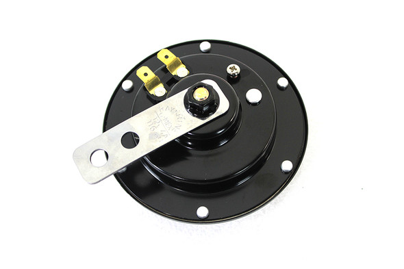 V-Twin - 33-1690 - Universal Style 12 Volt Black Horn
