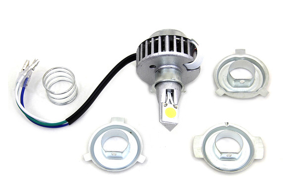 V-Twin - 33-1737 - White LED H4 Replacement Bulb Kit
