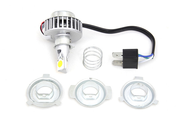 V-Twin - 33-1738 - Yellow LED H4 Replacement Bulb Kit