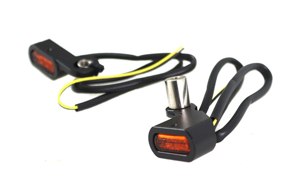 V-Twin - 33-1750 - Black LED Turn Signal Set