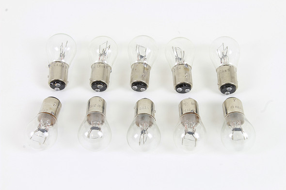 V-Twin - 33-1781 - Tail Lamp Bulb 6 Volt - Fits 1915-1924 Harley-Davidson J