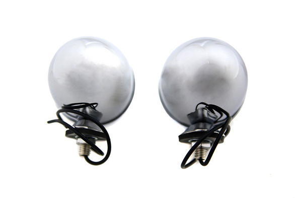 V-Twin - 33-1797 - Blackout Bullet Lamp Set Chrome
