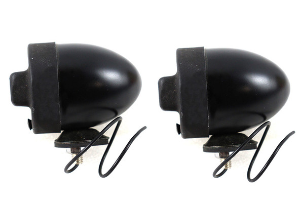 V-Twin - 33-1798 - Blackout Bullet Lamp Set