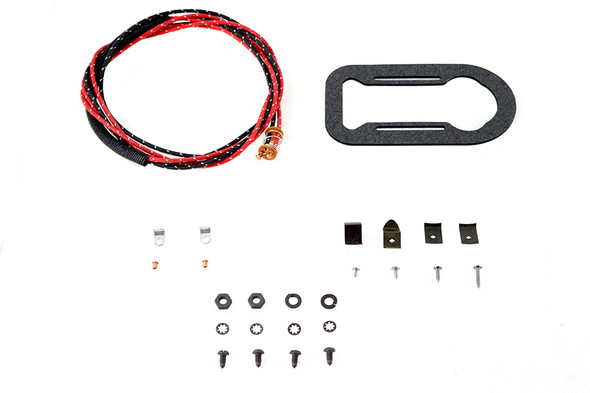 V-Twin - 33-1808 - Beehive Lamp Parts Kit - Fits 1939-1946 Harley-Davidson W, 1941-1946 FL, 1939-1946 EL