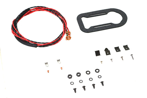 V-Twin - 33-1808 - Beehive Lamp Parts Kit - Fits 1939-1946 Harley-Davidson W, 1941-1946 FL, 1939-1946 EL
