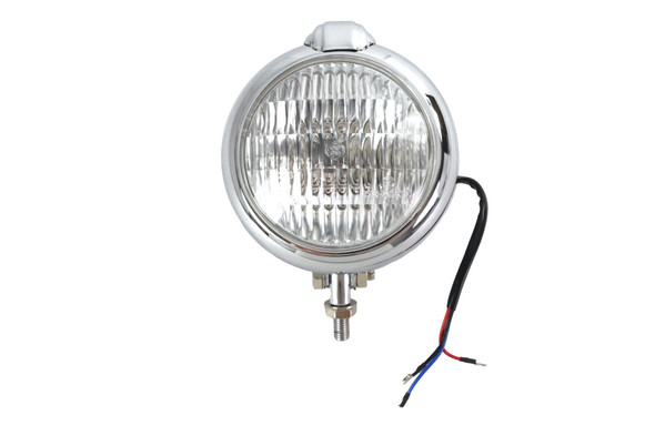 V-Twin - 33-1827 - 4-1/2 inch Bates Style Headlamp Chrome
