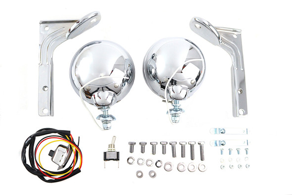 V-Twin - 33-1879 - Pursuit Spotlamp Kit