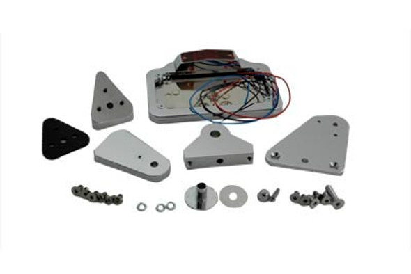 V-Twin - 33-1929 - Side Mount Tail Lamp Plate Set