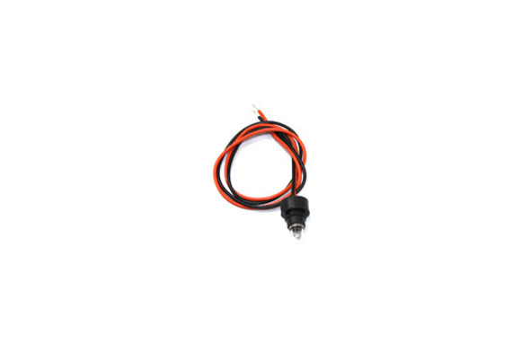 V-Twin - 33-2008 - Black Indicator Lamp Socket for Speedometer and Tachometer
