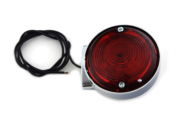V-Twin - 33-2101 - Chrome Turn Signal Rear