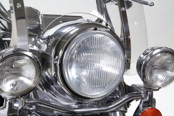 V-Twin - 33-2134 - Outer Headlamp Trim Rim Chrome