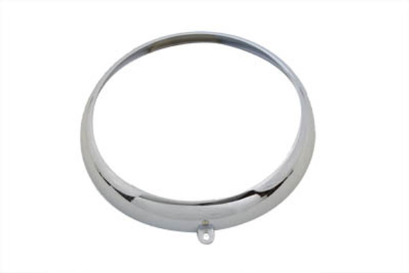 V-Twin - 33-2135 - 7 inch Outer Headlamp Rim Chrome