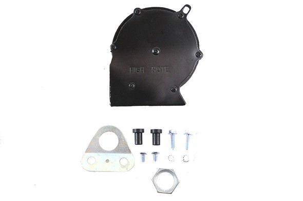 V-Twin - 33-2270 - FXR Horn Kit Black - Fits 1982-1994 Harley-Davidson FXR