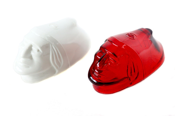 V-Twin - 33-2706 - Indian Face Front Fender Lens Set