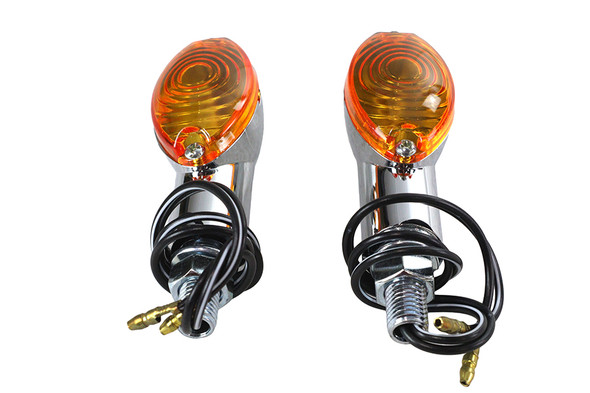 V-Twin - 33-6493 - Mini Cateye Winker Marker Lamp Set