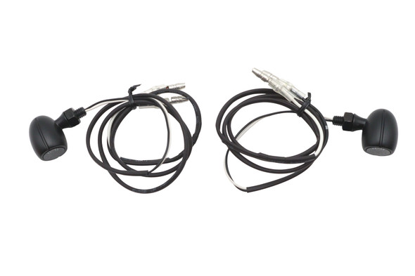 V-Twin - 33-7038 - Mini LED Turn Signal Assembly Black